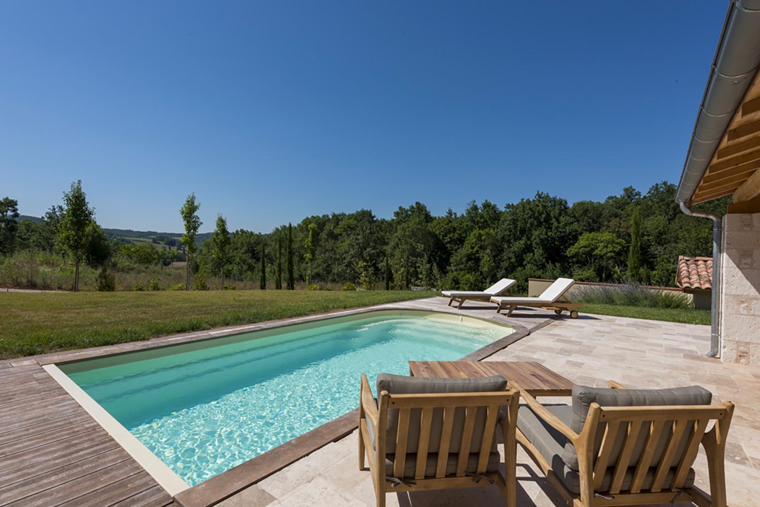La Durantie - Villas Avec Piscine Castelnau-de-Montmiral Eksteriør bilde