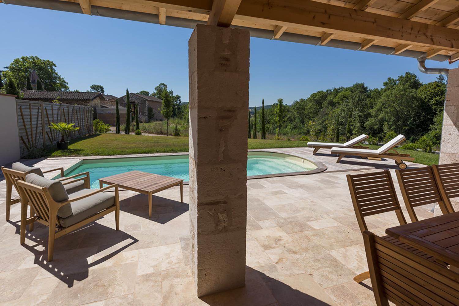 La Durantie - Villas Avec Piscine Castelnau-de-Montmiral Eksteriør bilde
